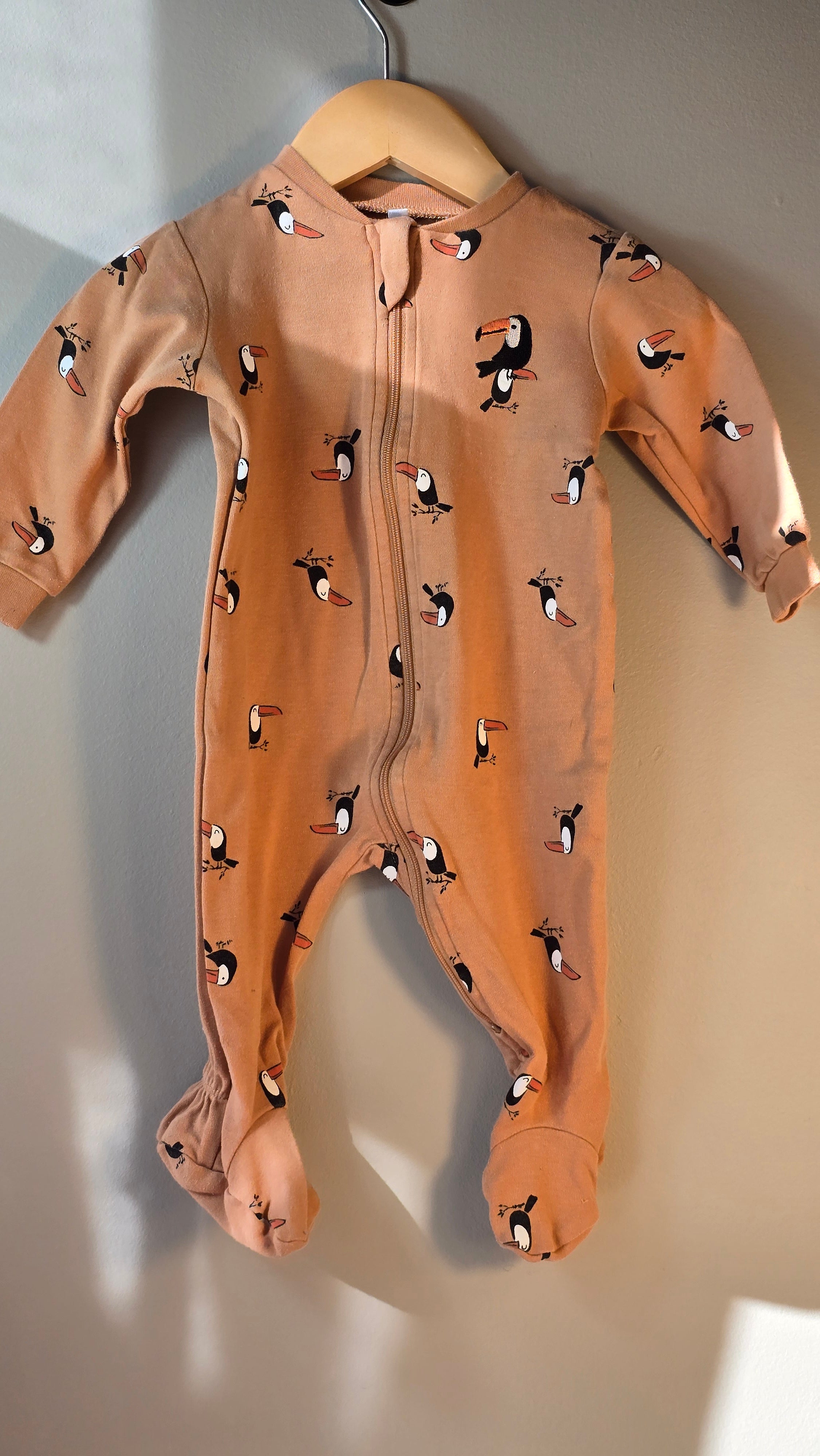 Pyjama toucans | Pekkle | 6 mois *léger mousseux