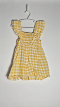Robe à carreaux 100% lin | Zara | 18-24 mois