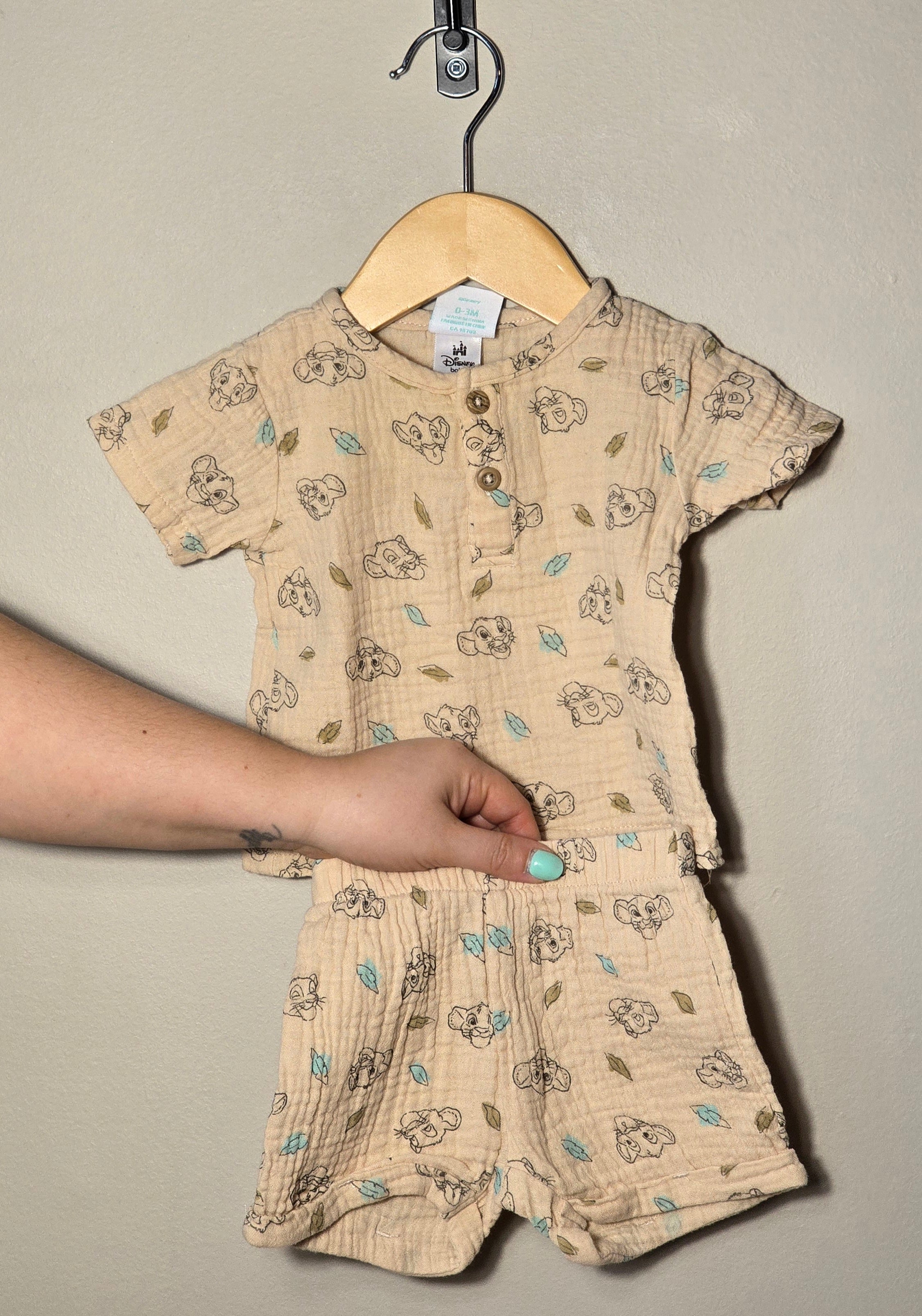 Ensemble short Disney Baby 0-3 mois