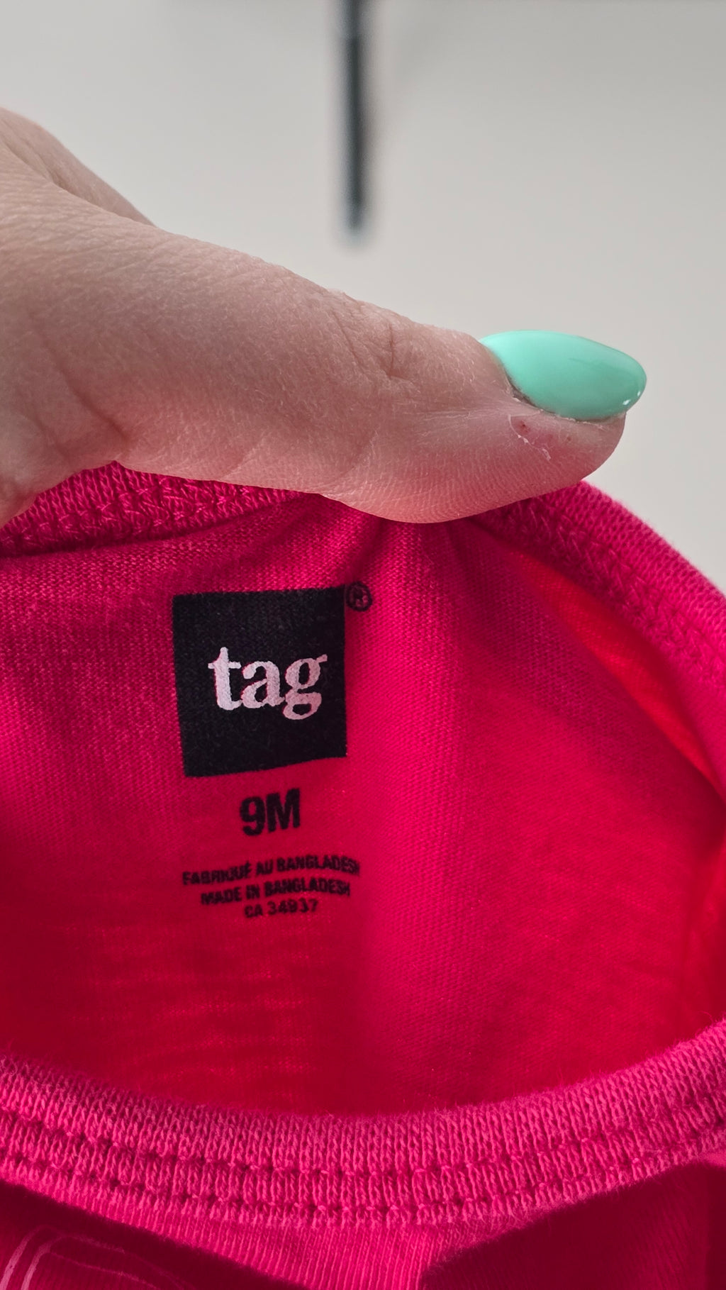 Tag sweater 9 months