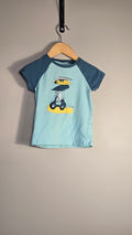 T-shirt requin surfer | TAG | 24 mois