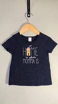 T-shirt "Home is where momma is" | PL kids | 2T