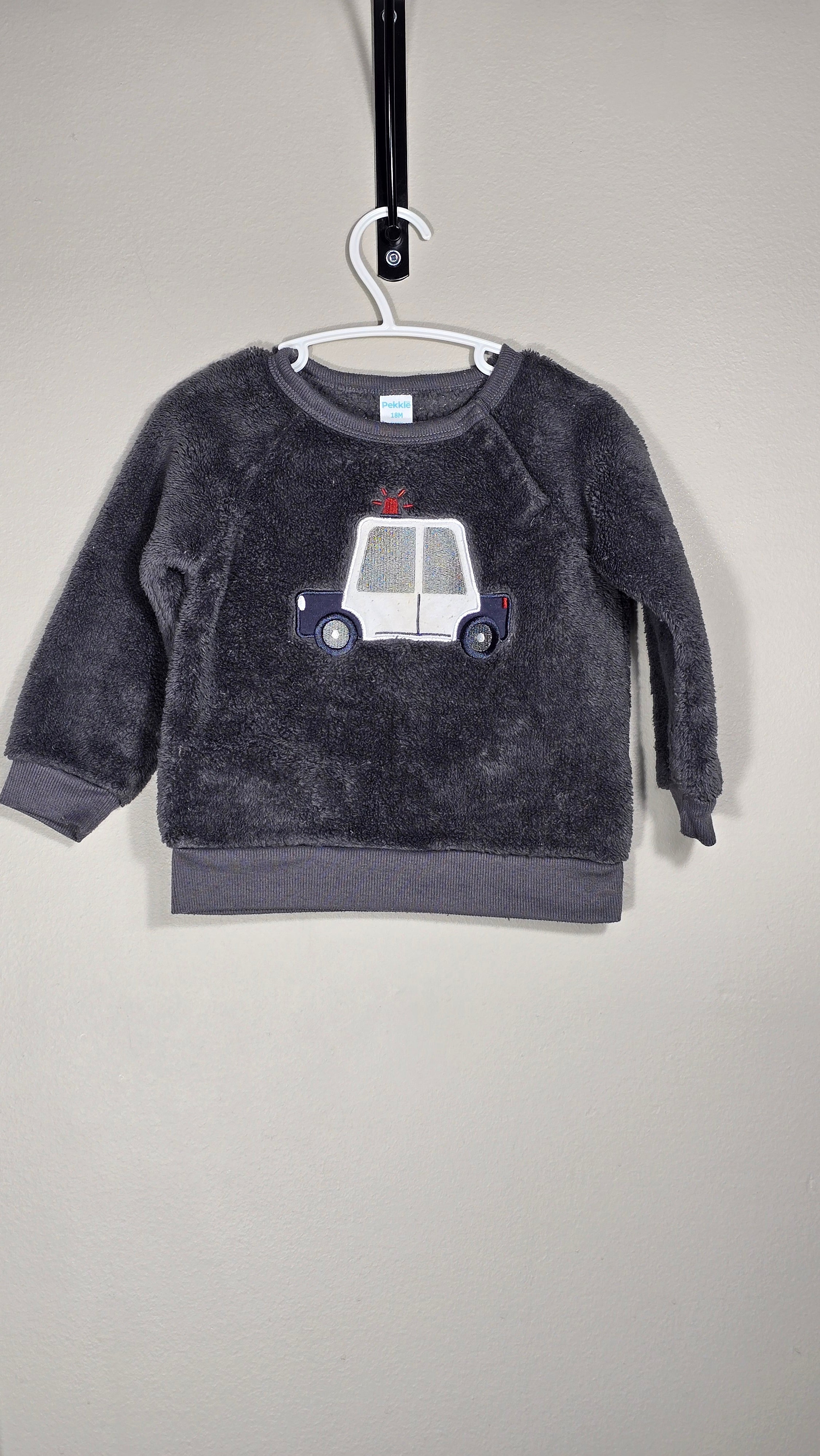 CONS CN 1 | Plush Sweatshirt - Police | Pekkle | 18 months