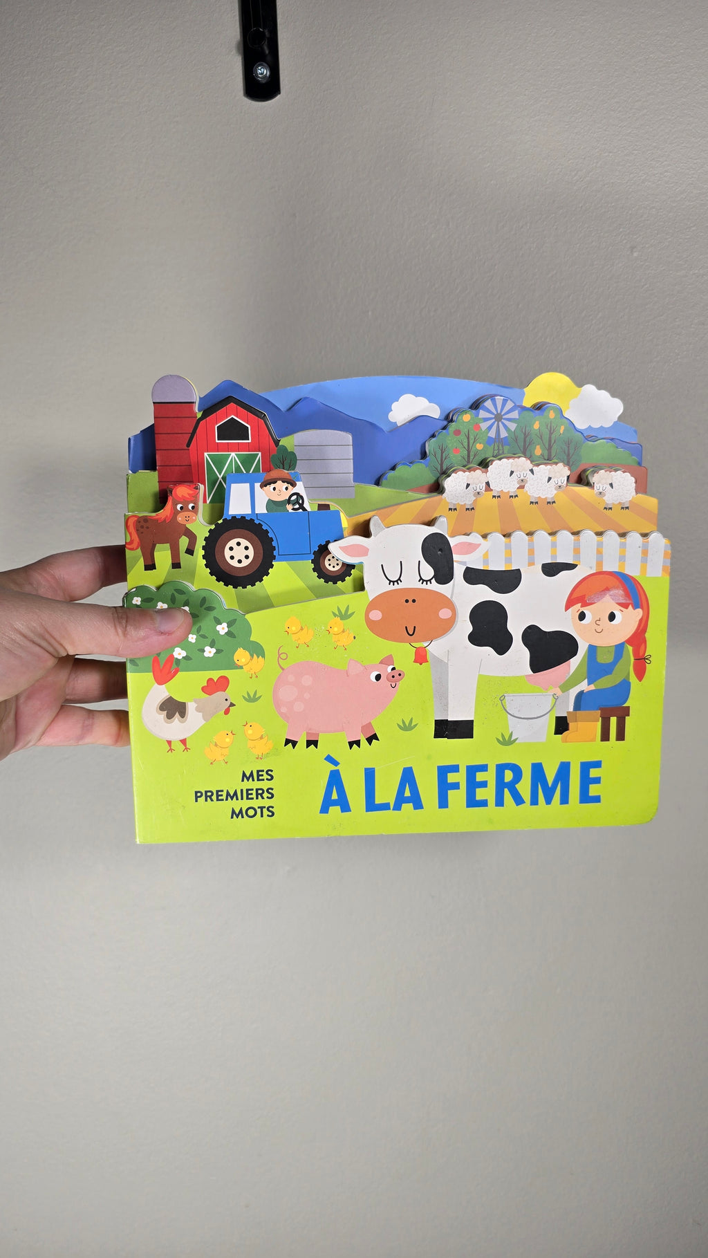 Livre Mes premiers mots - À la ferme