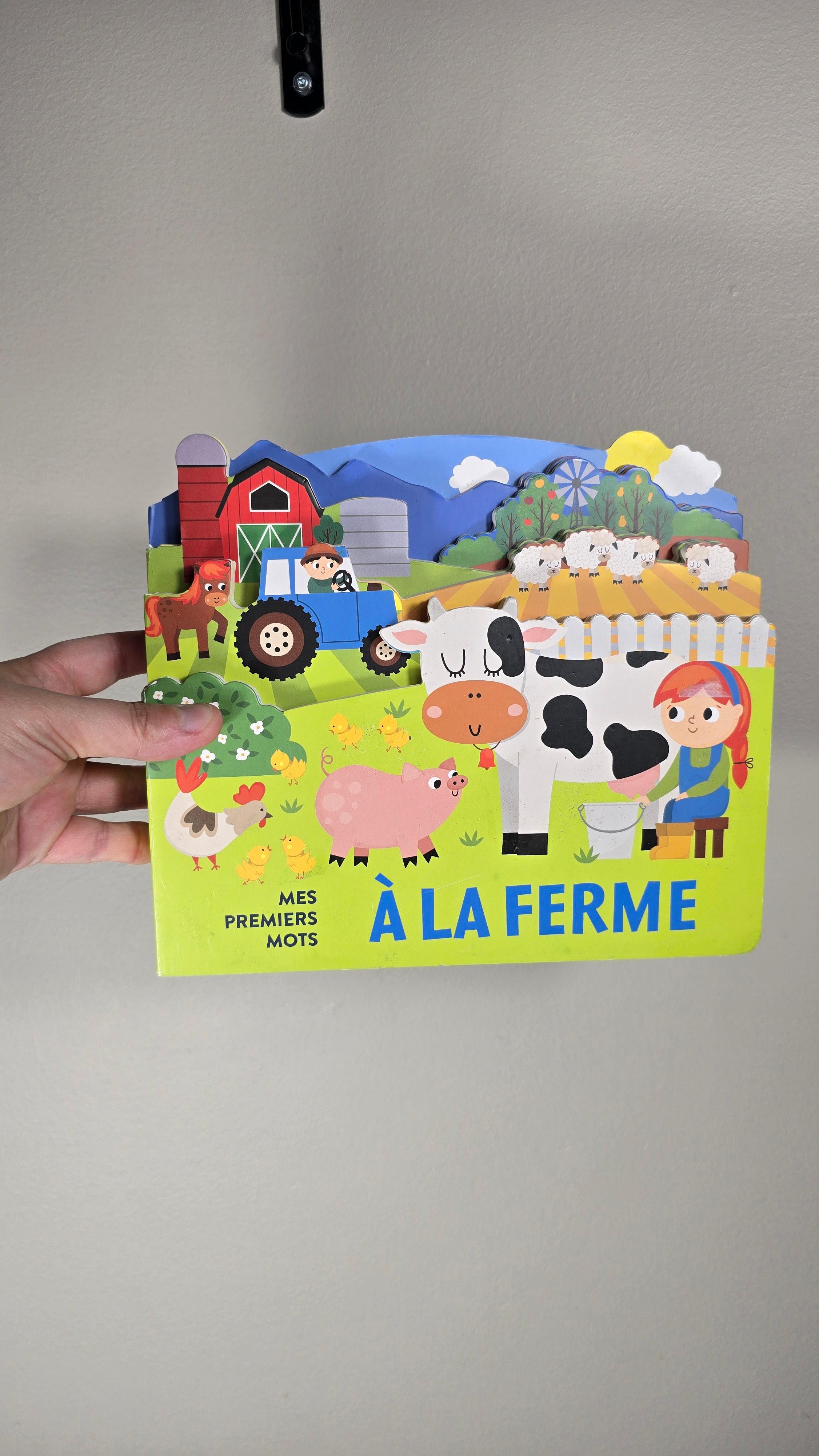 Livre Mes premiers mots - À la ferme