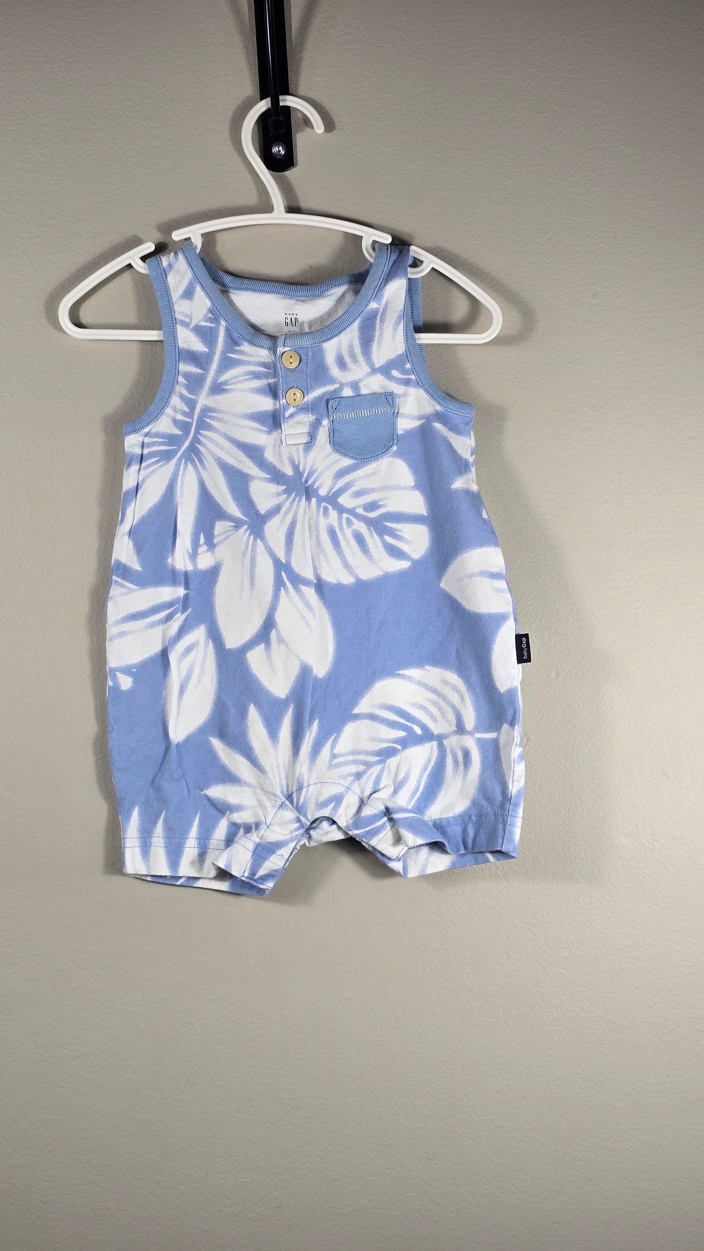 Barboteuse feuilles | Baby Gap | 6-12 mois