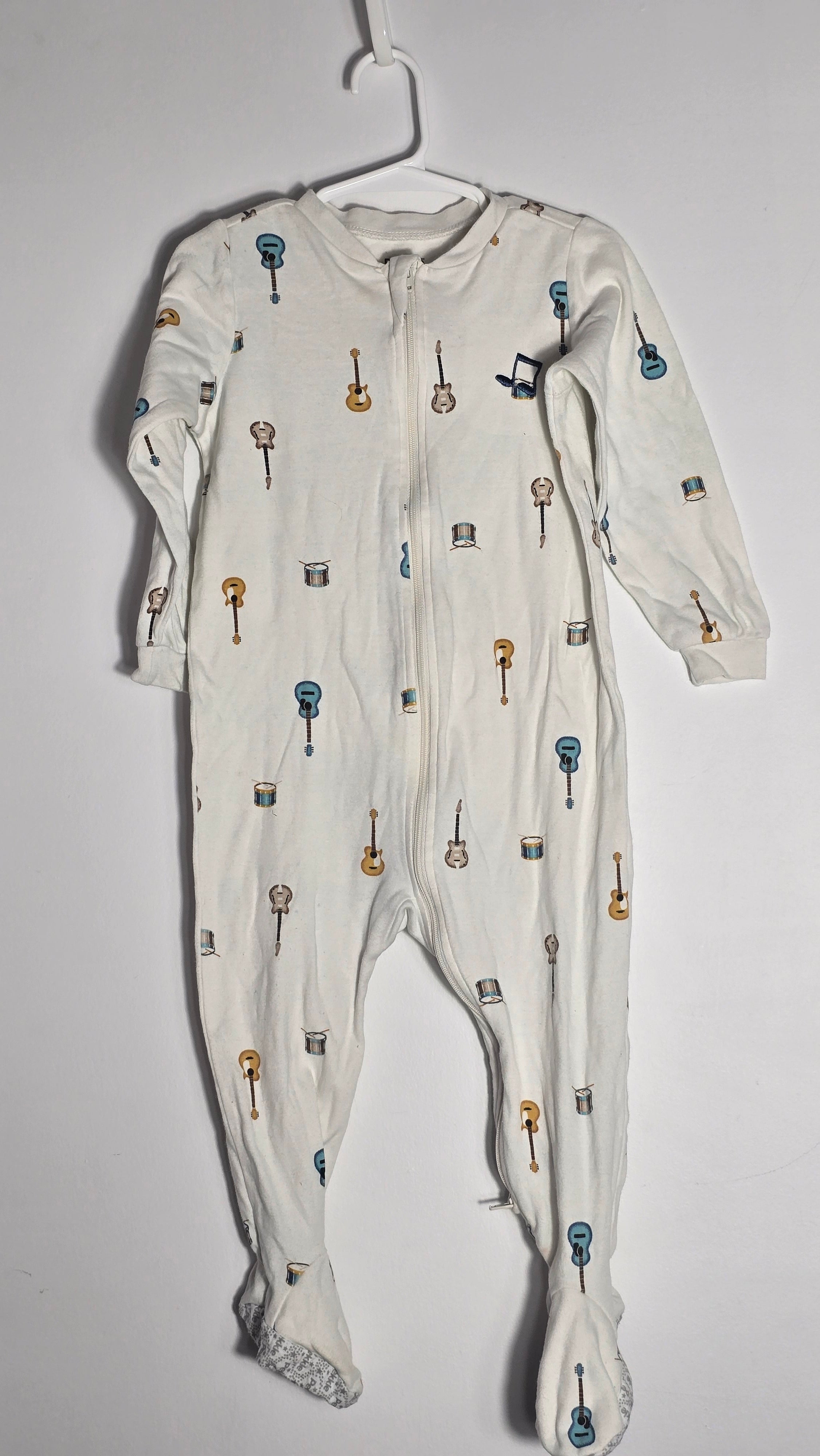 Pyjama guitares | Pekkle | 24 mois