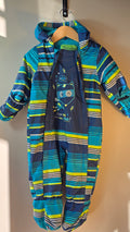 Combinaison mi-saison imperméable doublée en polar | Peluche & Tartine | 12 mois