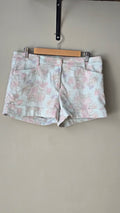 Women's floral shorts, color, size 11