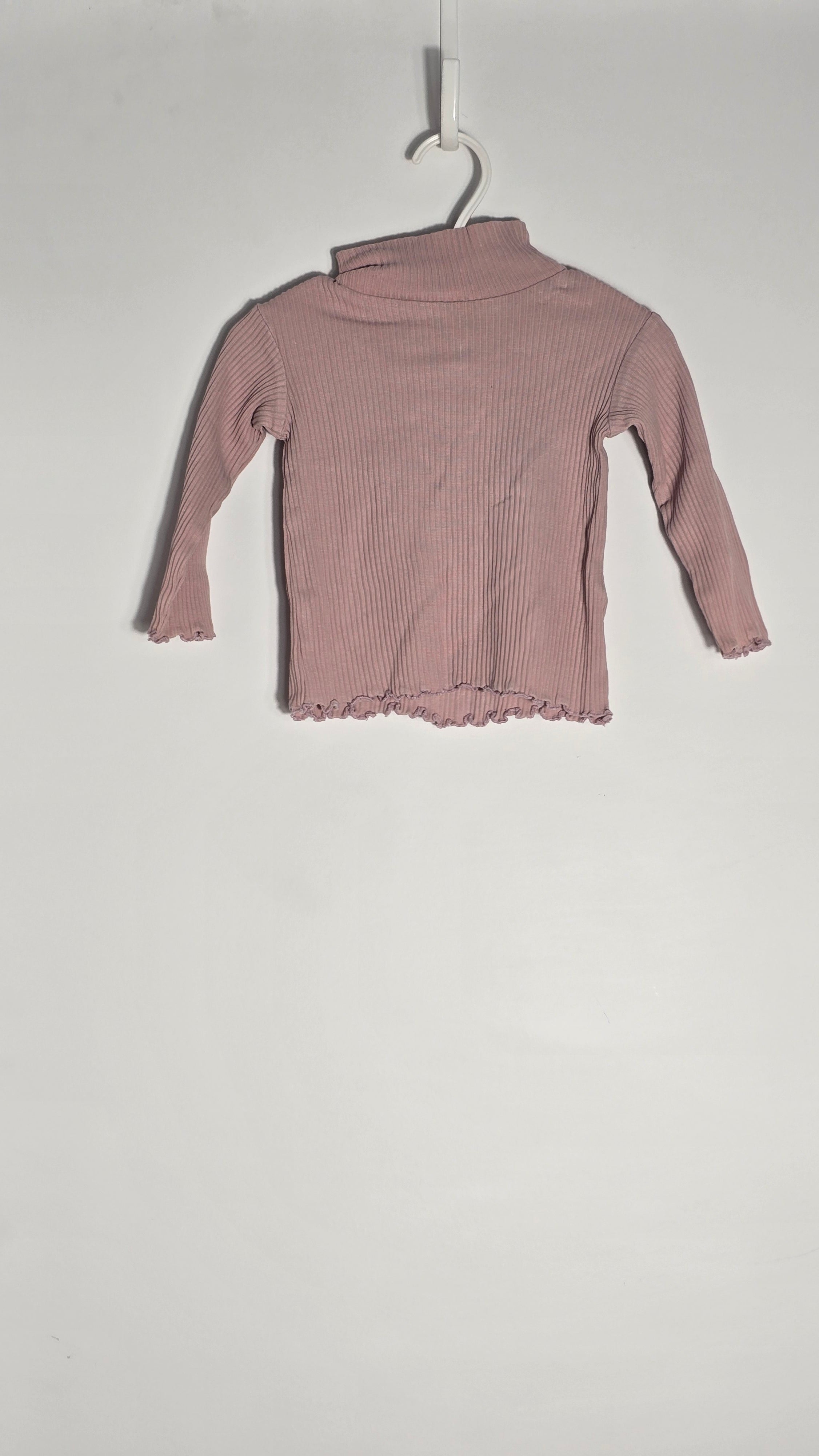 Chandail côtelé col montant | Zara | 3-6 mois