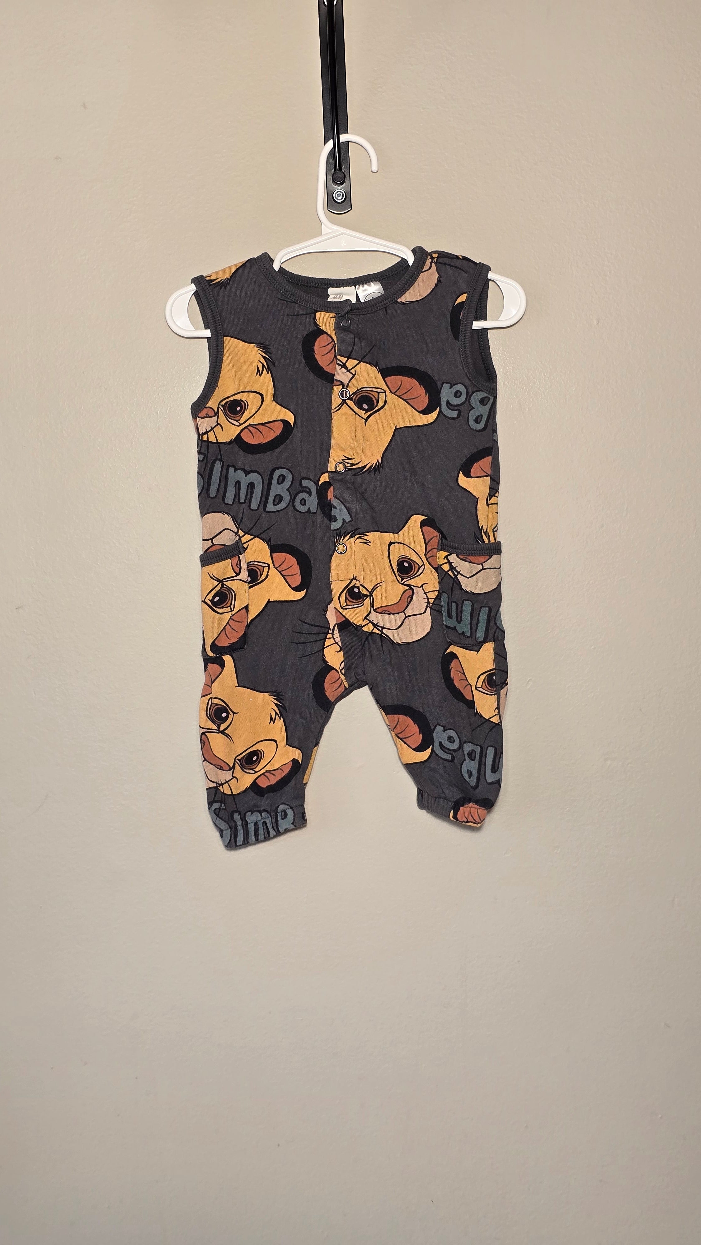 Salopette en molleton Roi Lion | H&M | 4-6 mois