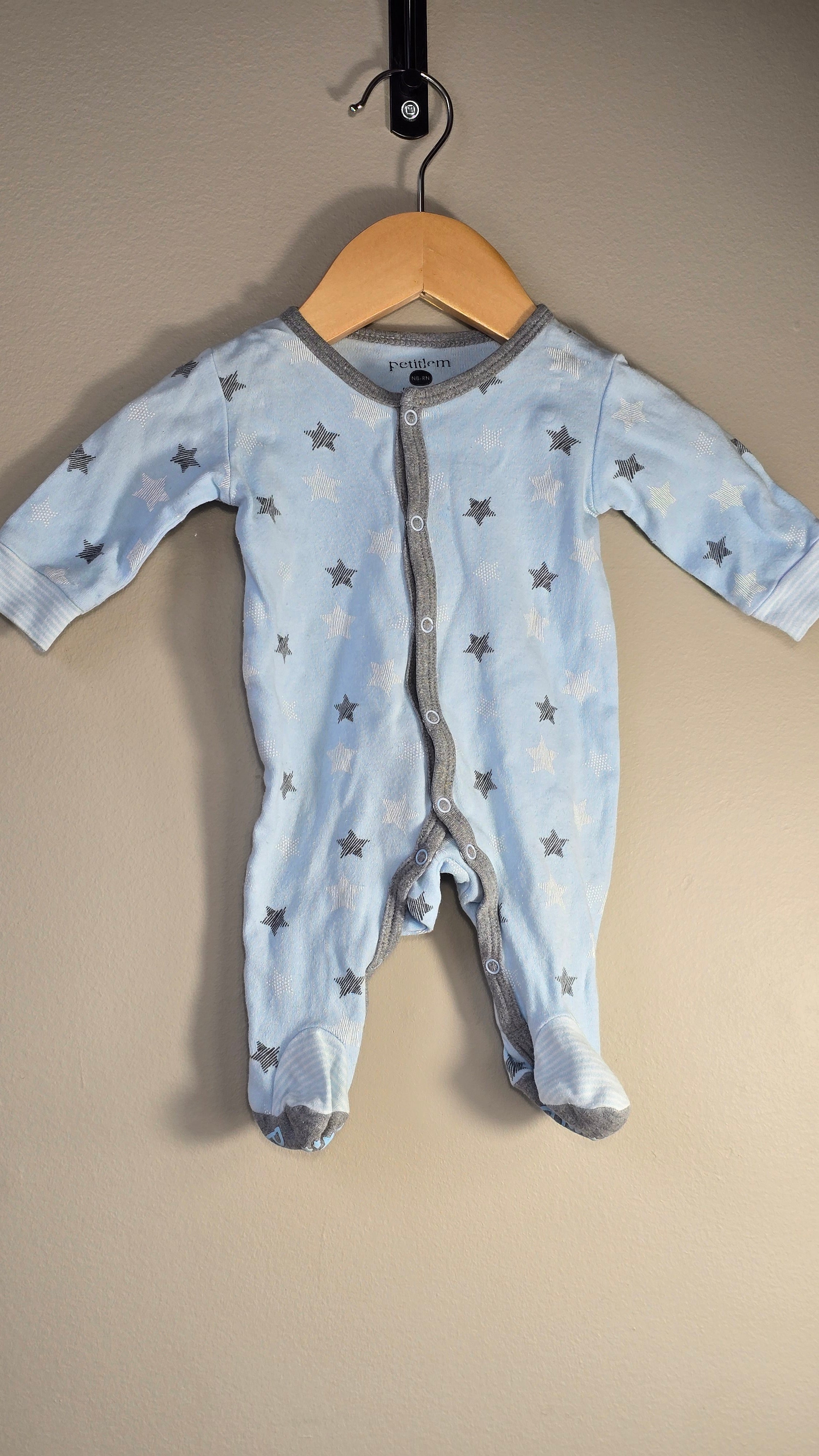Pyjama à boutons étoiles | Petit Lem | Nouveau-né