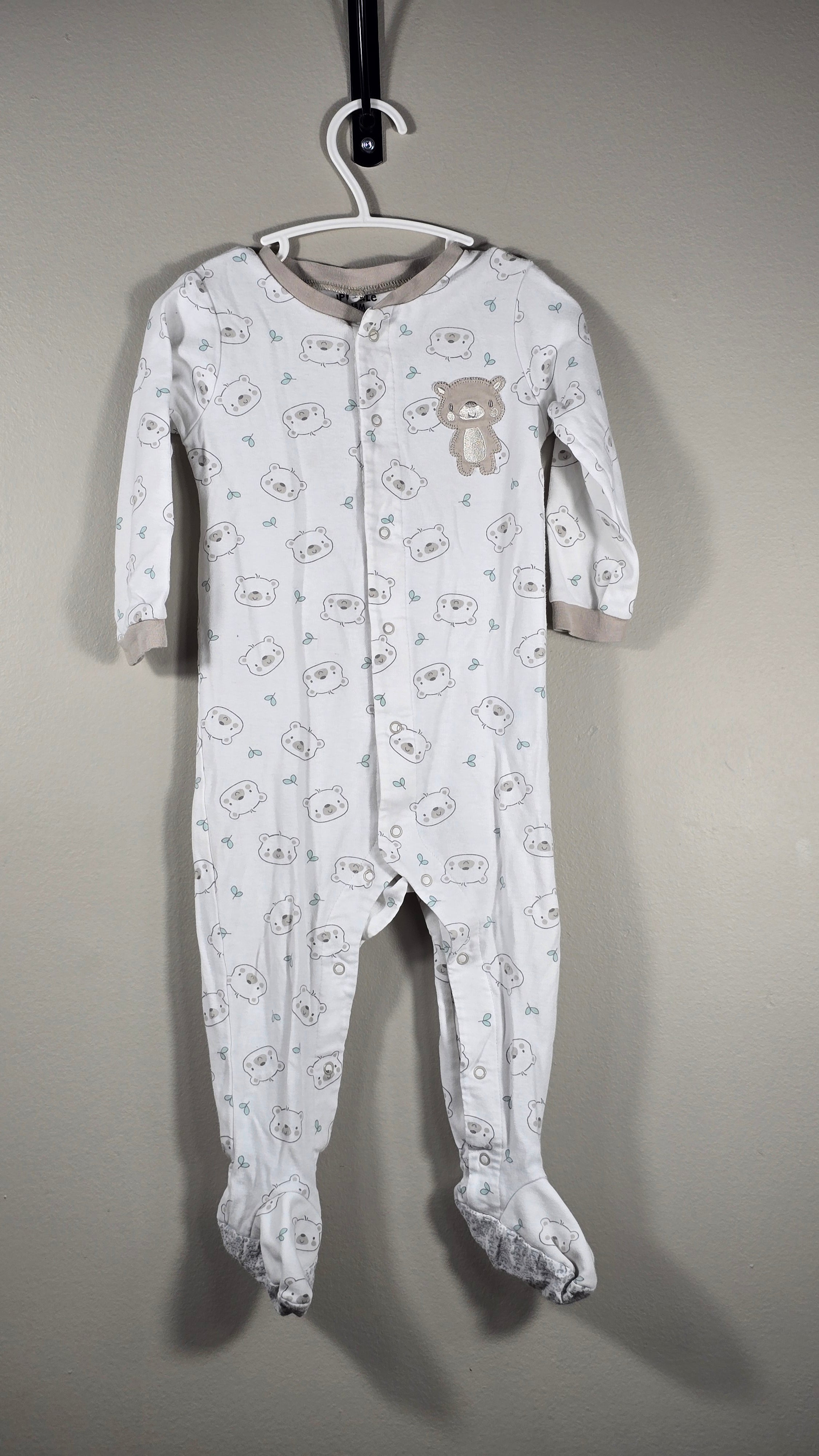 Pyjama oursons à boutons | Pekkle | 18 mois