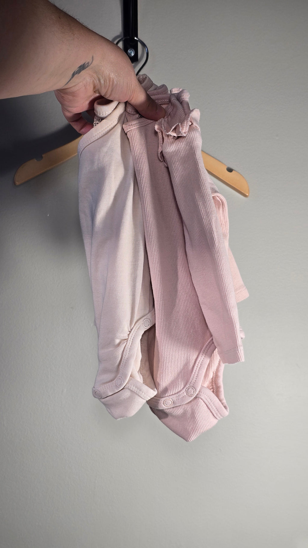 Lot de 2 caches-couches à manches longues | H&M | 2-4 mois