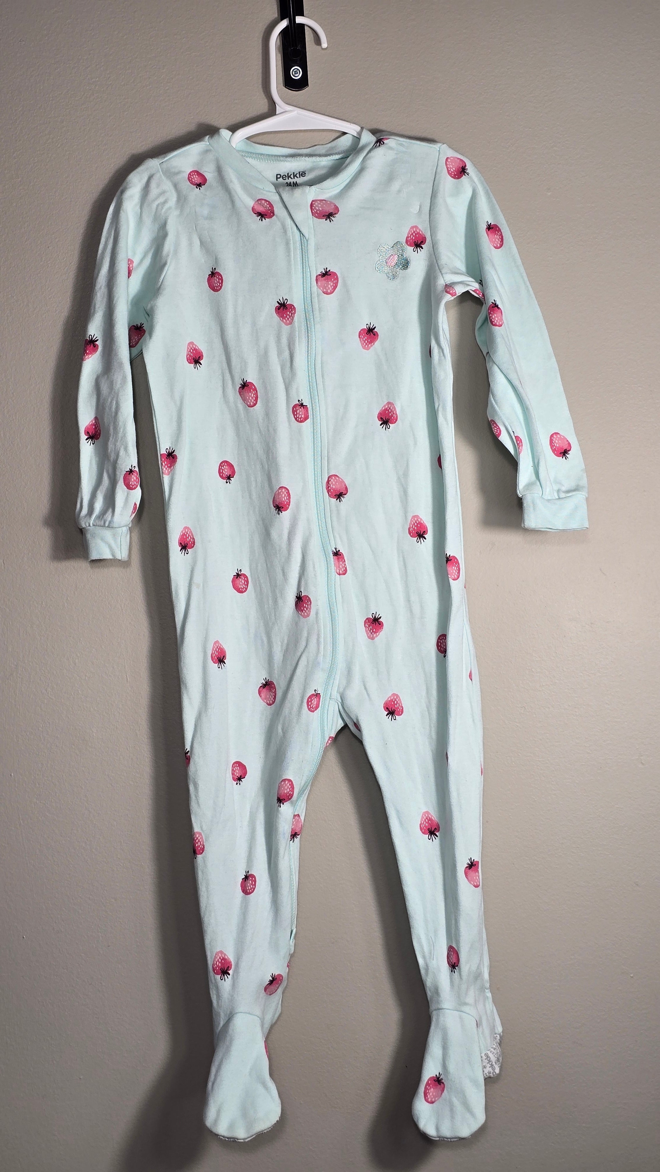 Pyjama fraises | Pekkle | 24 mois *Petite tache pâle