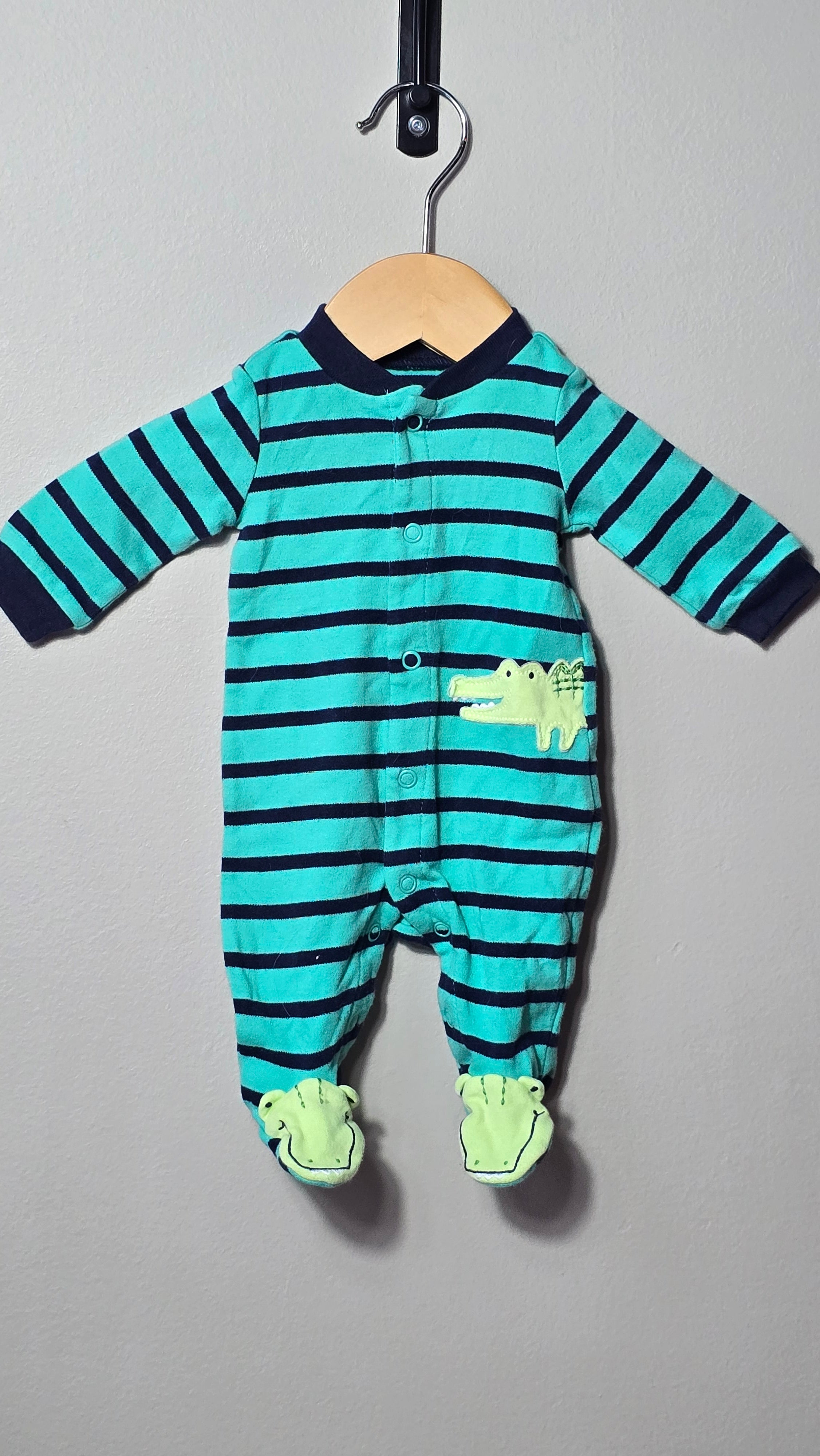 Pyjama crocodile à boutons Child of mine - Nouveau-né