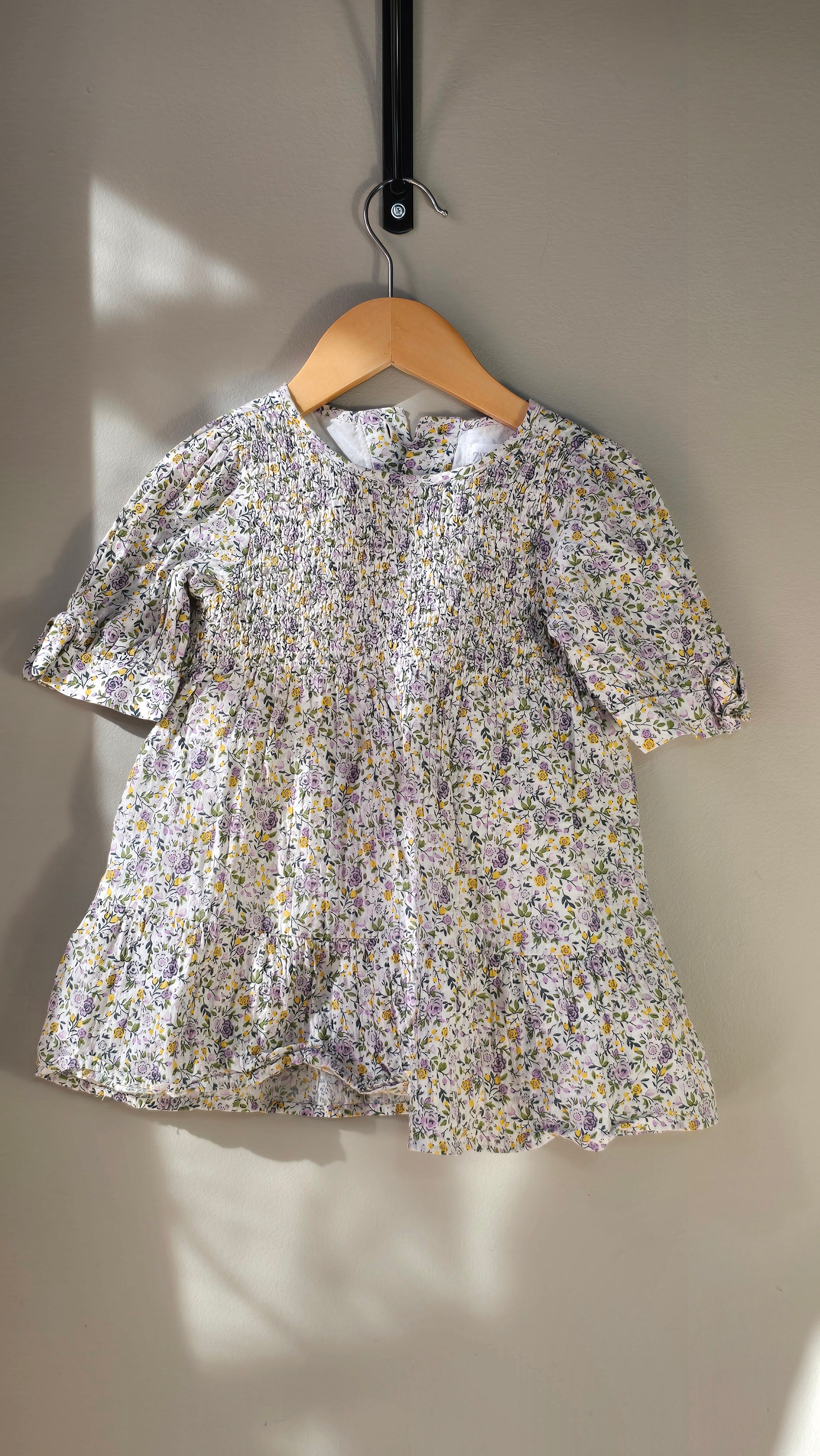 Robe fleurie doublée | Zara | 2-3 ans