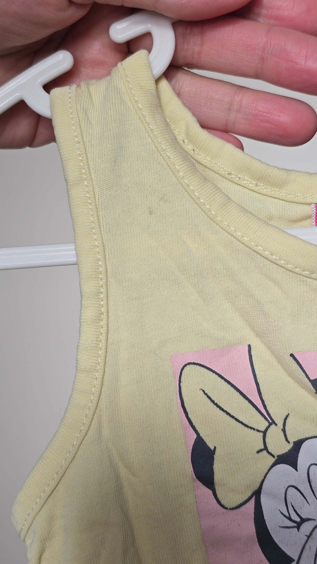 Camisole à noeud Minnie | Disney | 3T *Petite tache et dessin un peu craqué