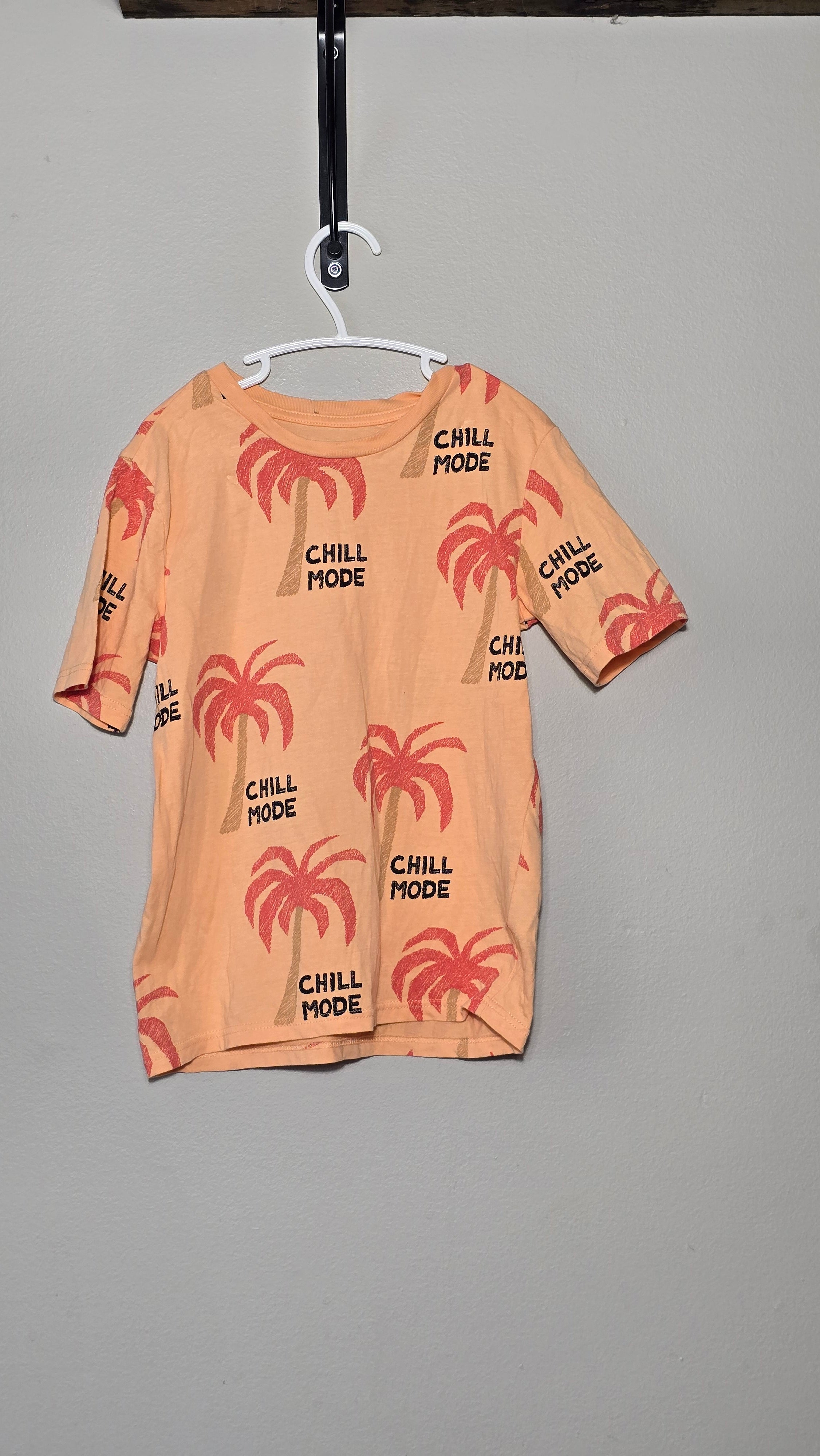 T-shirt "Chill mode" | H&M | 6-8 ans *Mini trou derrière la nuque