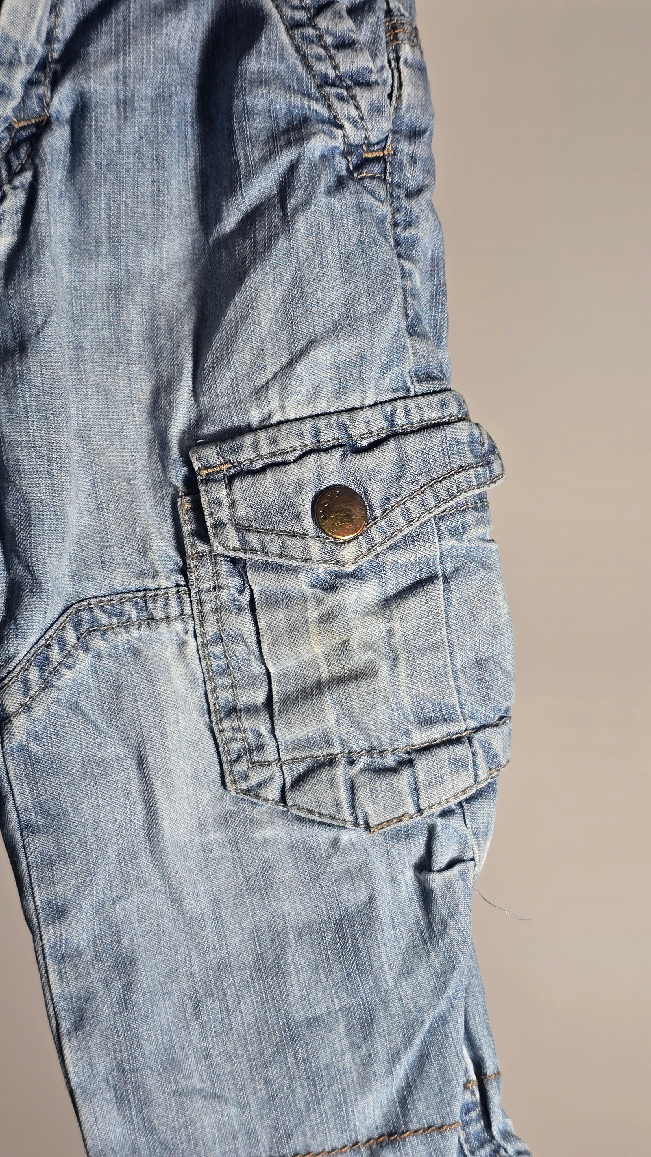 Jeans minces jambe large | Mexx | 9-12 mois *Signes d'usure