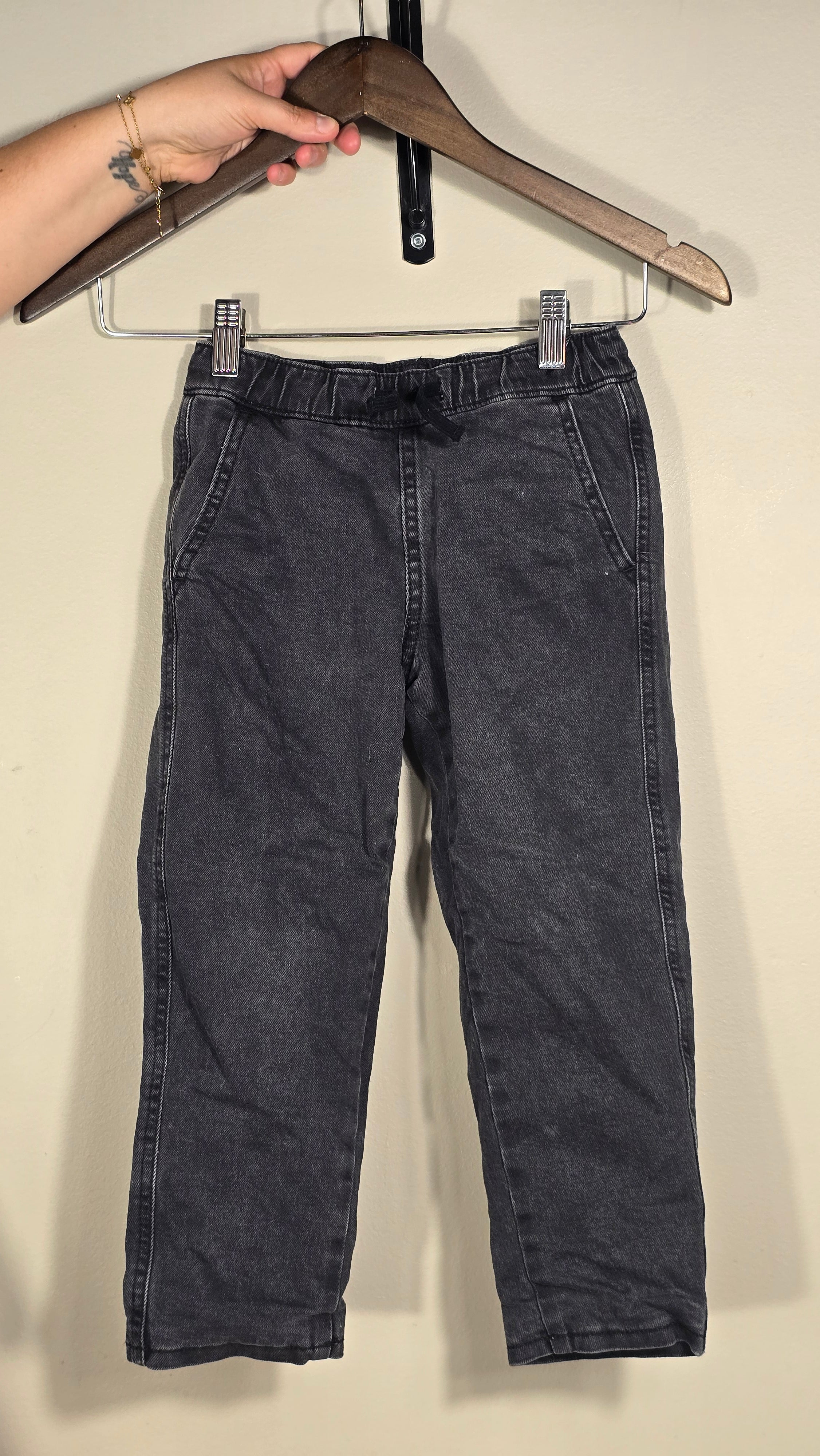 Jogger en denim doublé en coton | H&M | 4-5A