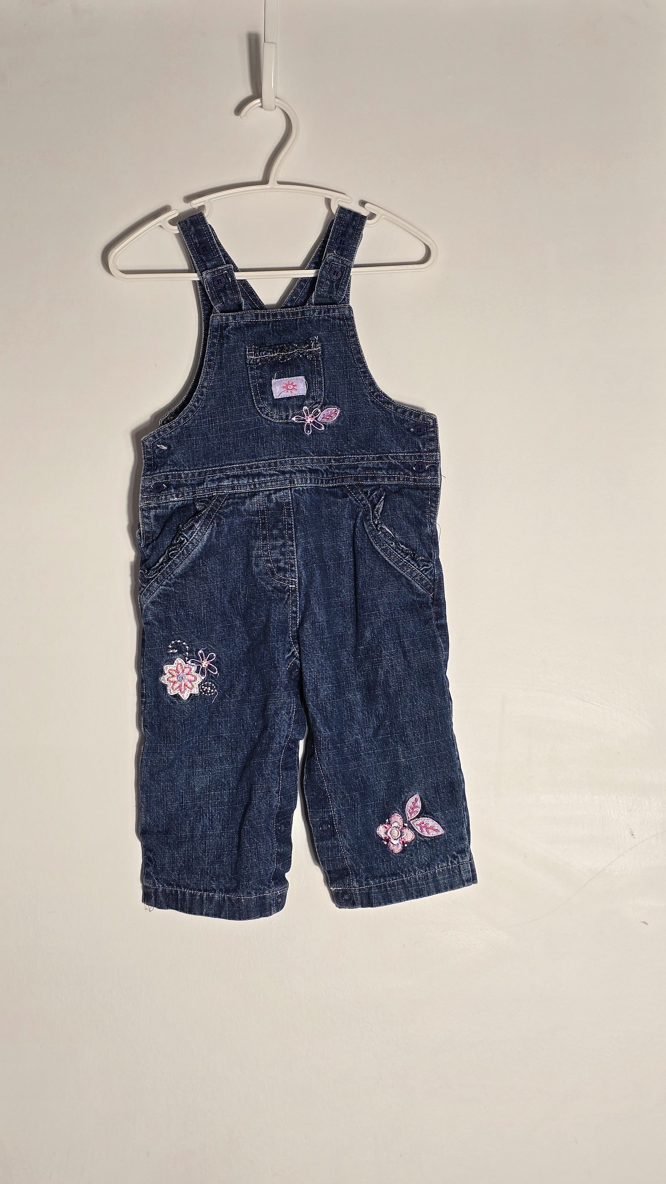 Salopette fleurie vintage | George | 12 mois