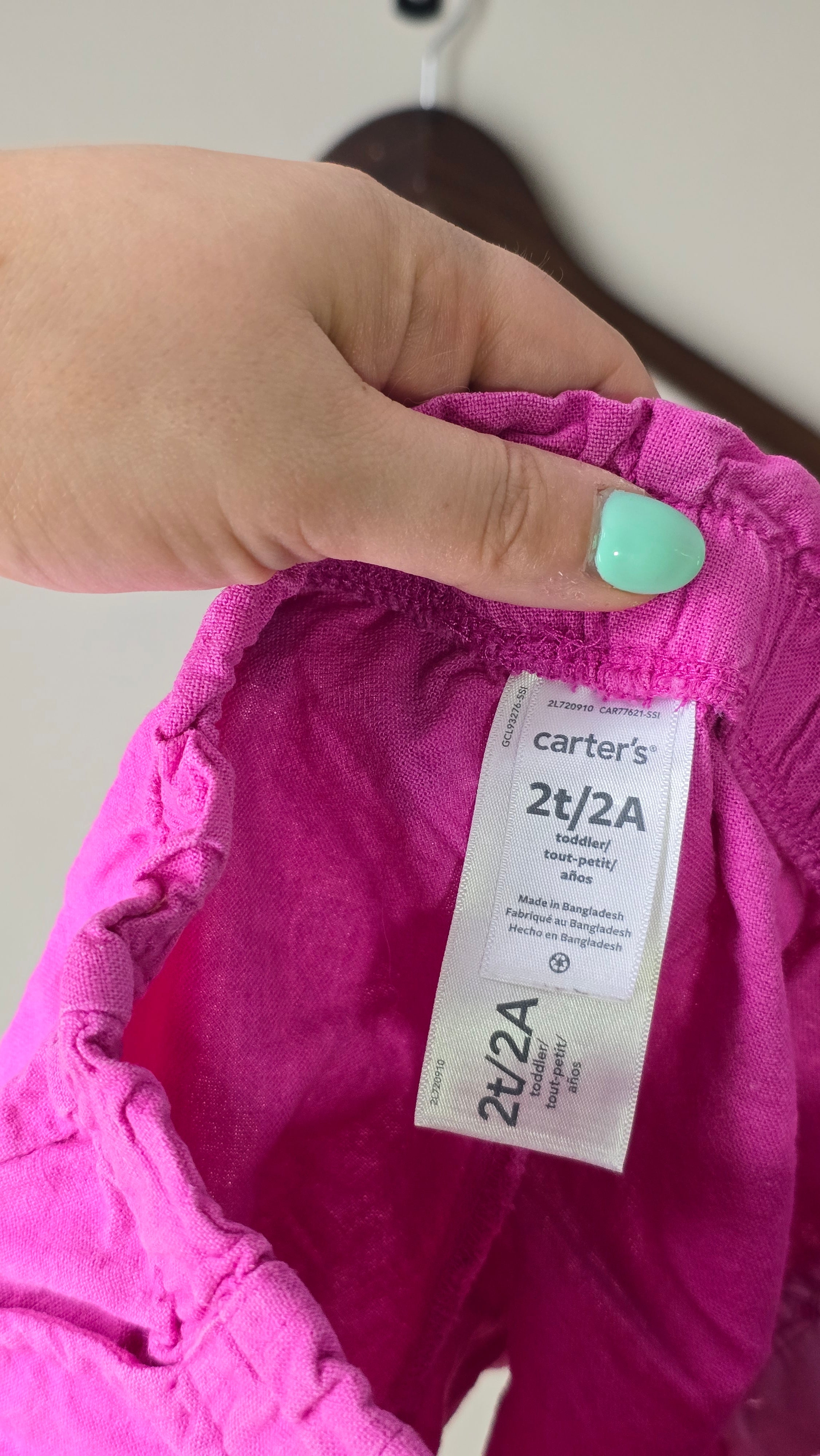 Short Carter's 2T
