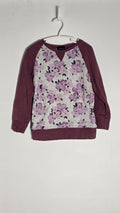 Crewneck fleuri | Vonbon (Fait au Canada) | 4T *Léger mousseux