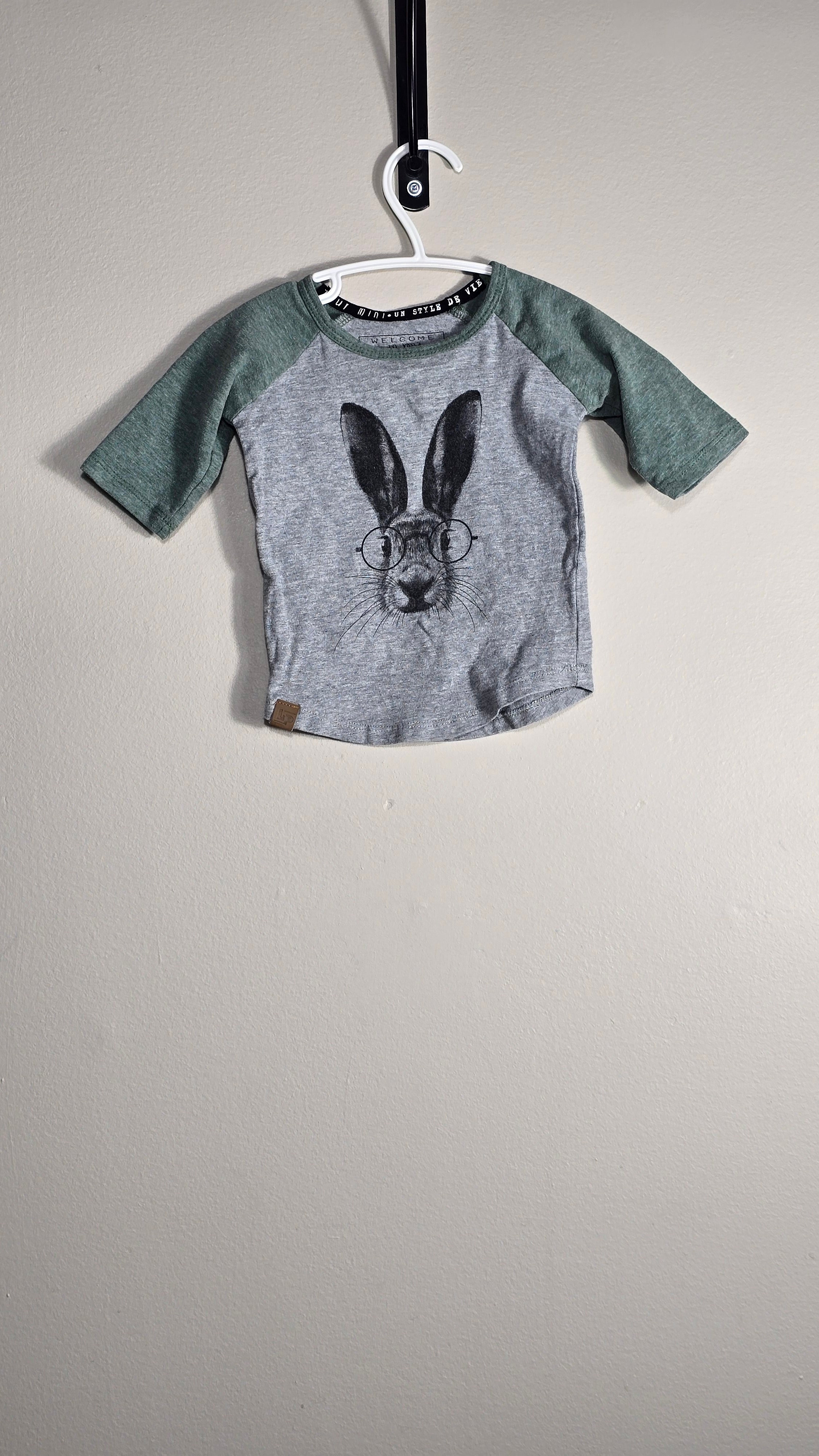 Chandail lapin à lunettes | L&P | 6-12 mois