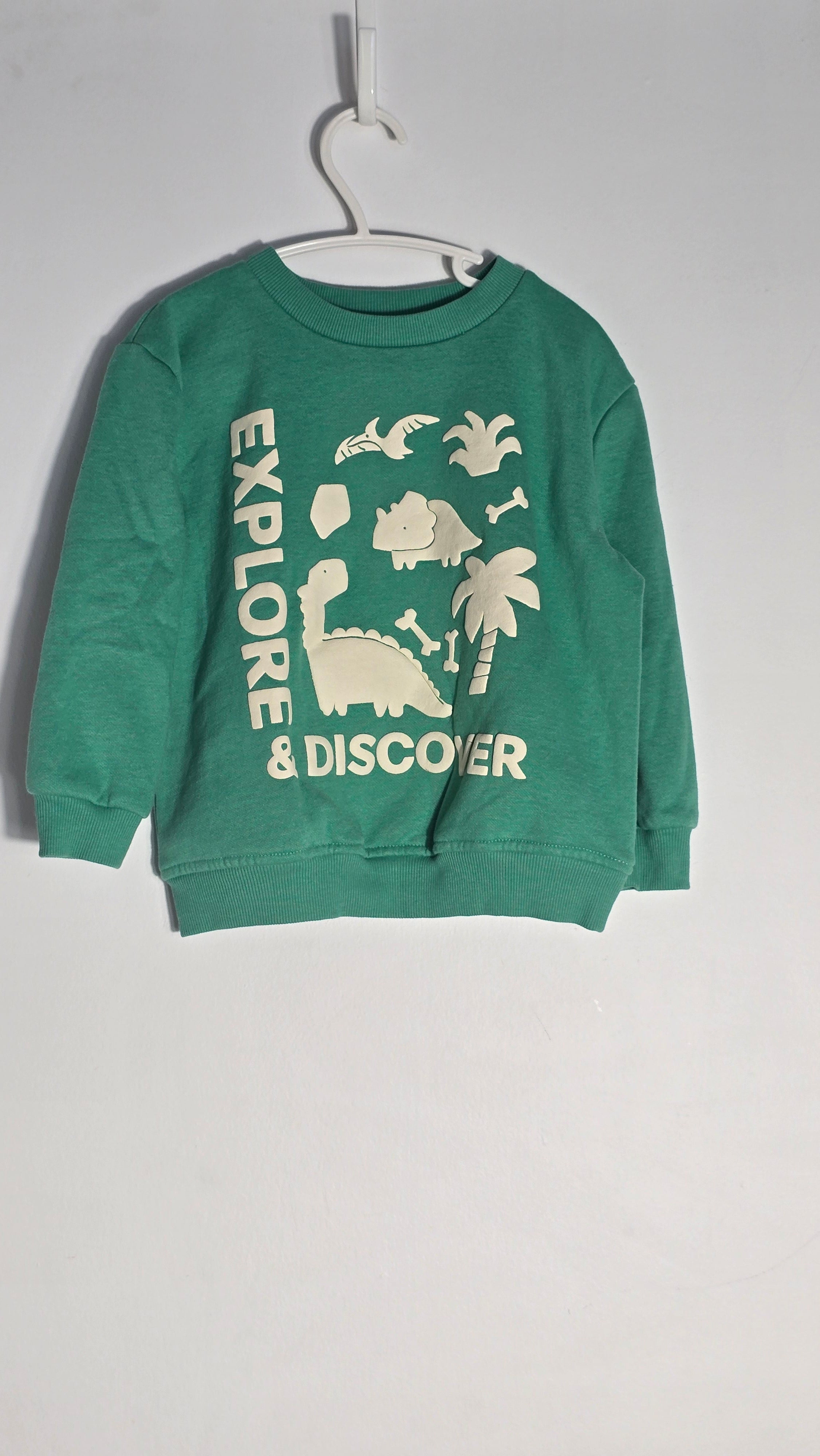 CONS VL 1 | Crewneck dinosaure | George | 3T *Semble neuf
