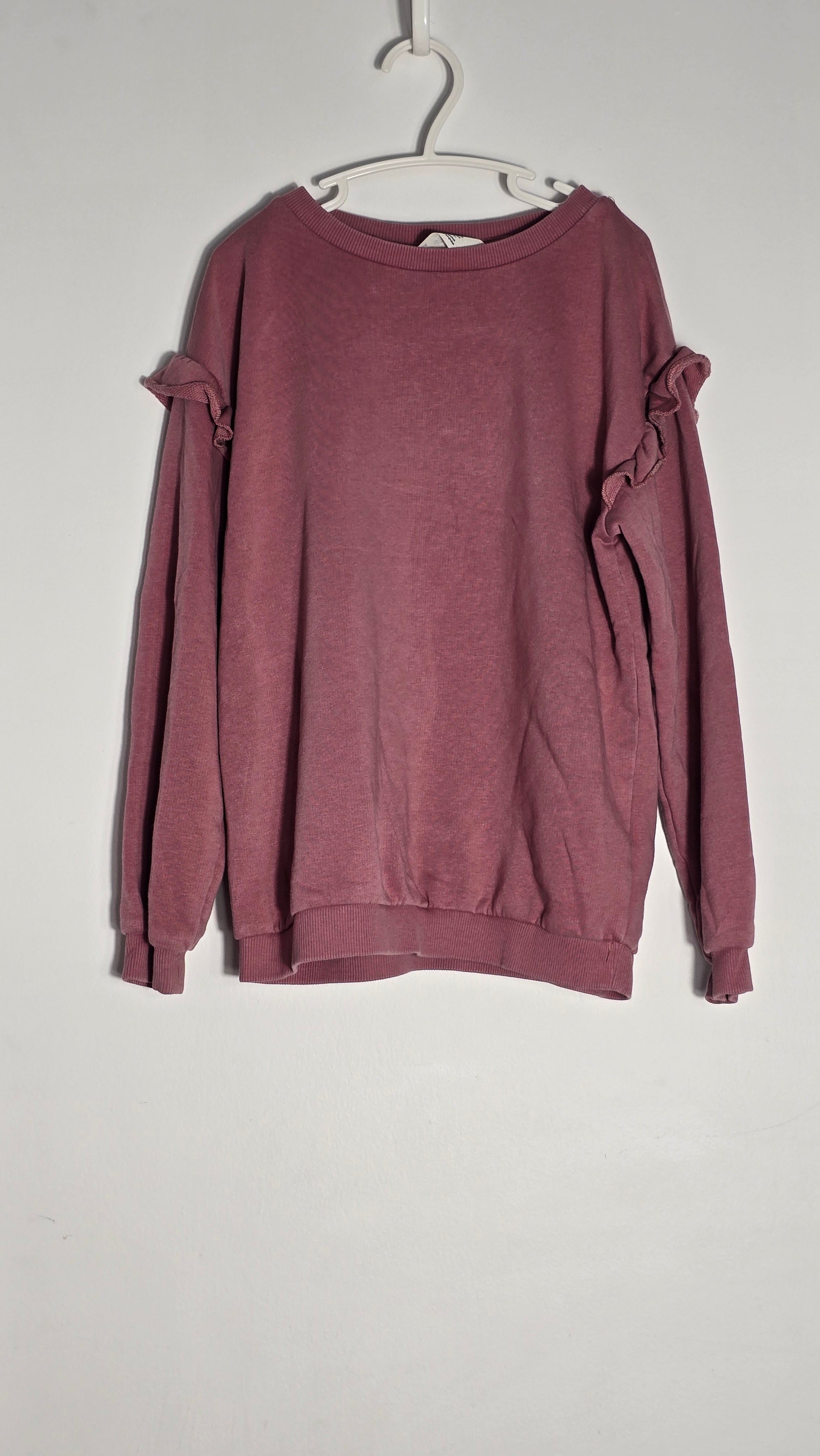 Crewneck à volants sur les épaules | H&M | 7-8A