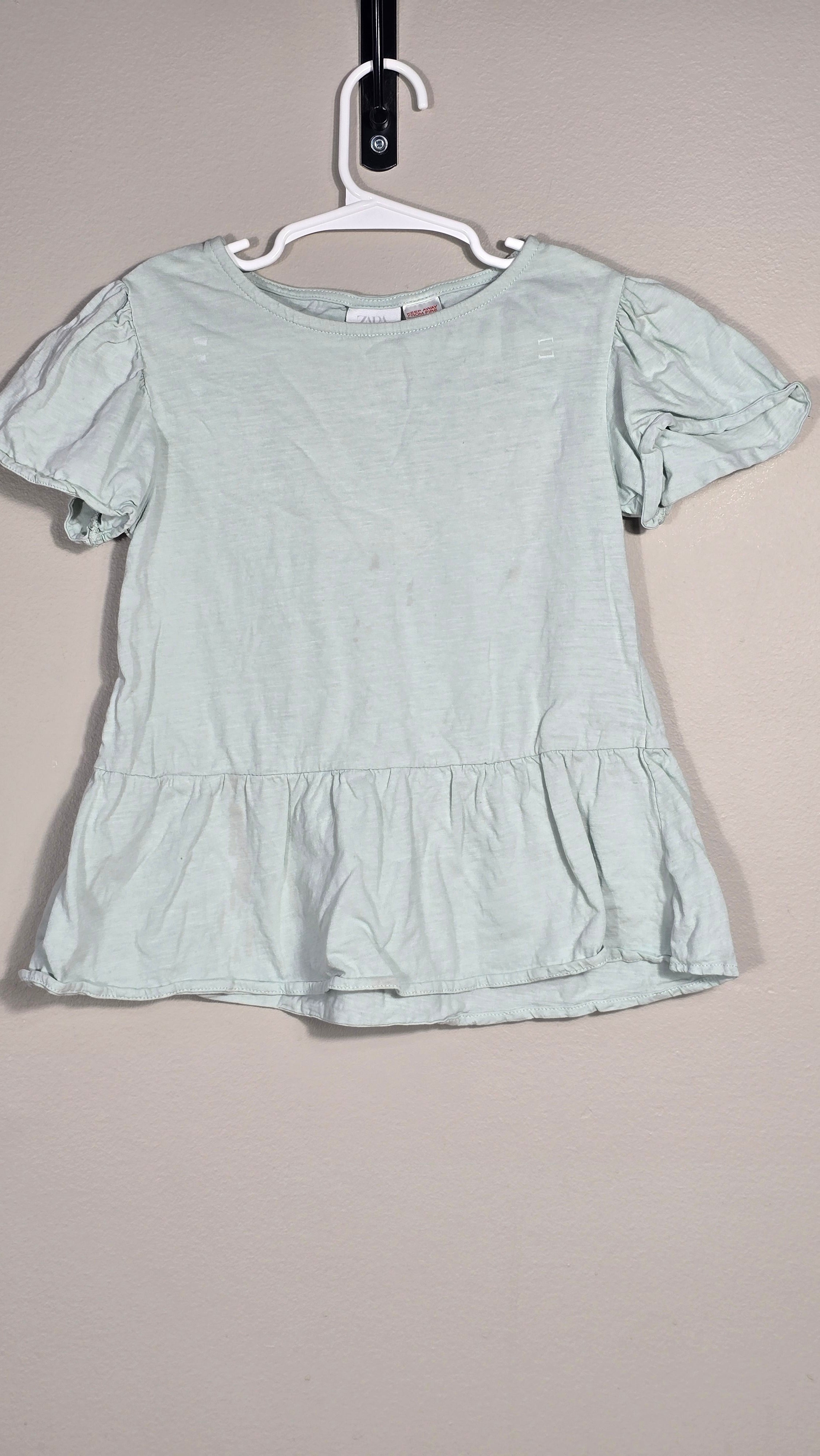 T-shirt peplum | Zara | 4-5A *imparfait