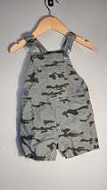Camo Print Short Dungarees | George | 12-18 Months