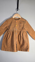 Robe à boutons en corduroy | Petite revery | 2-3T *Comme neuve, valeur 53$ +tx