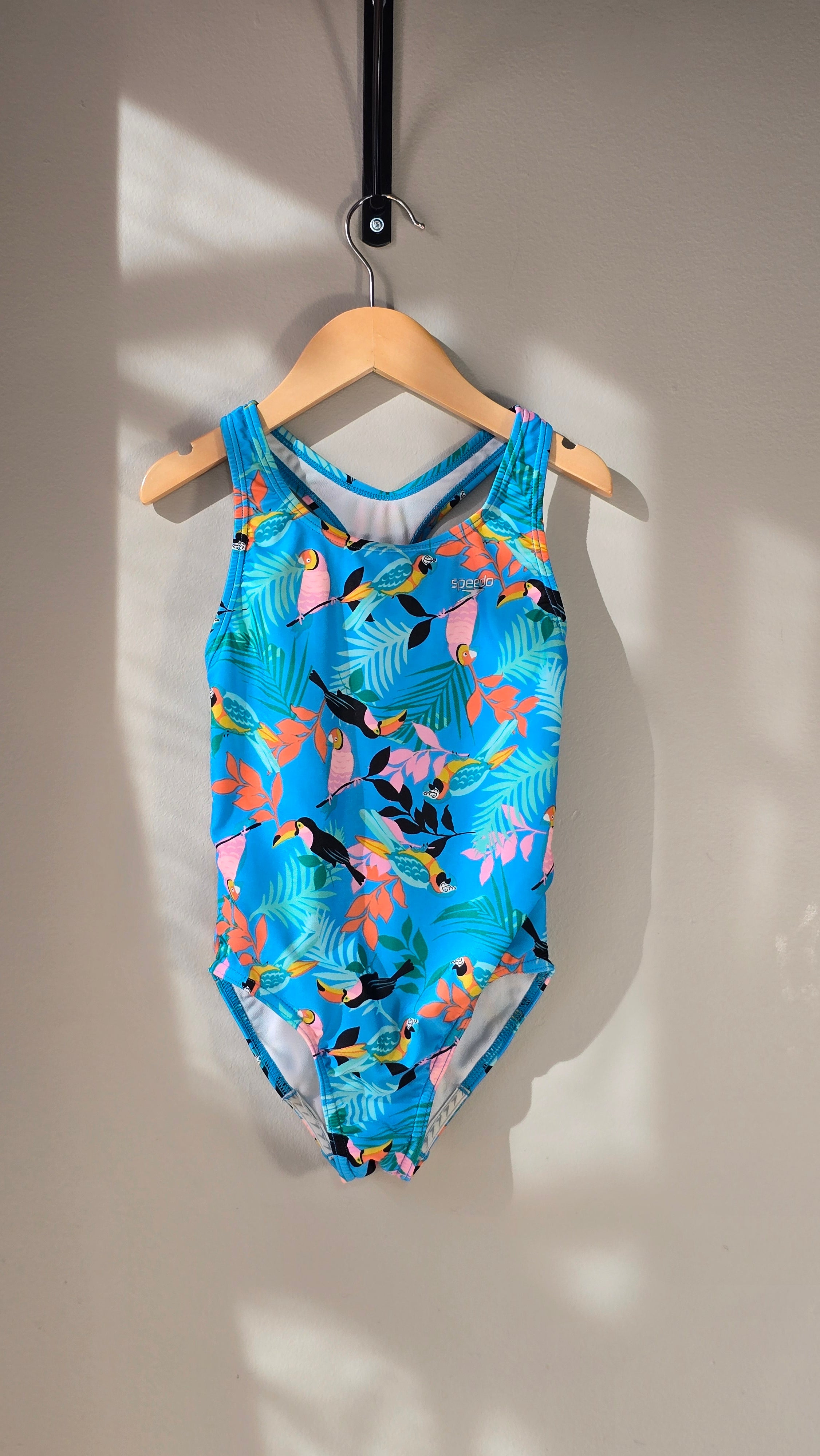 Tropical birds swimsuit | Speedo | 8 years