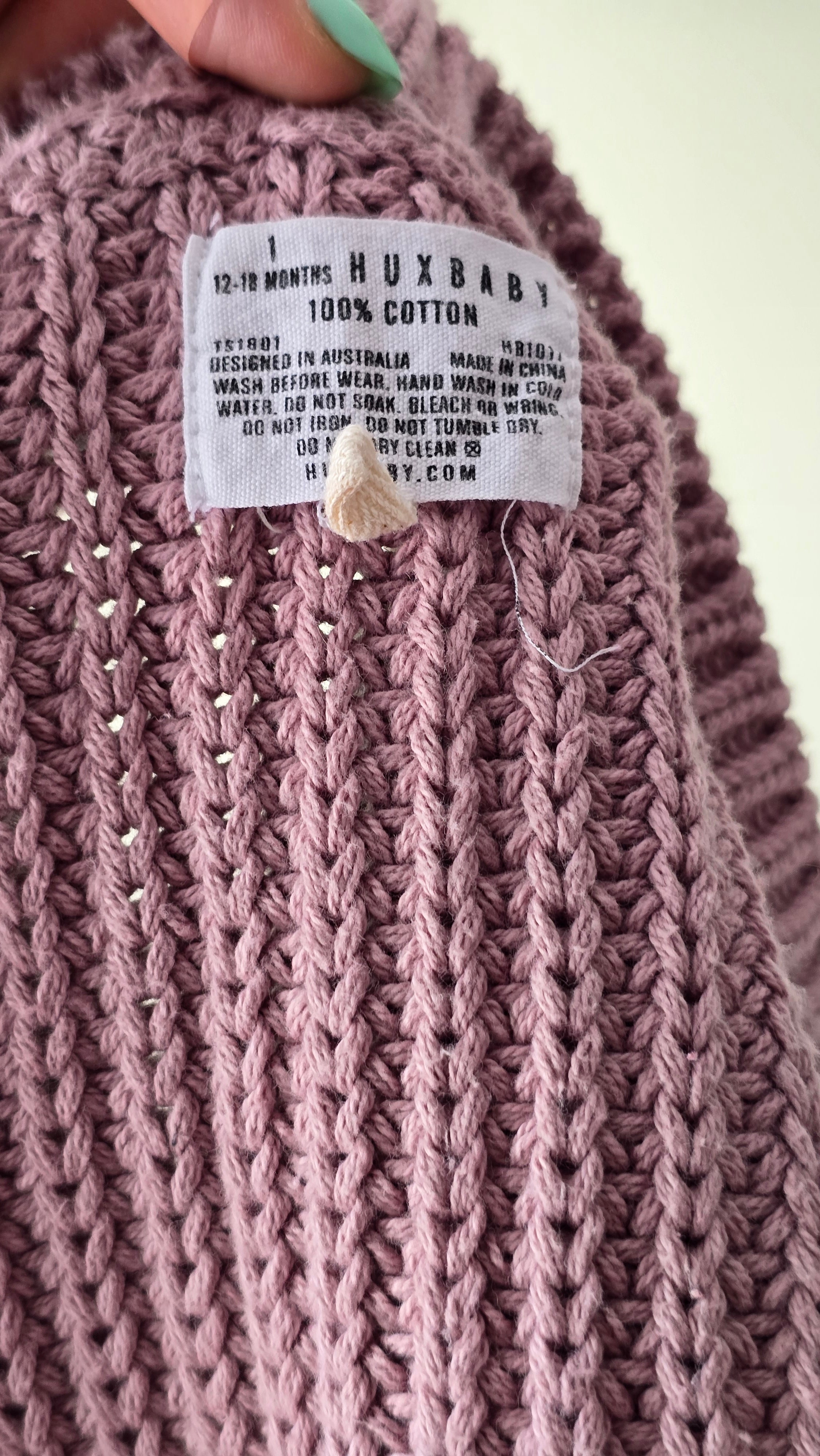 Cardigan HuxBaby 12-18 mois