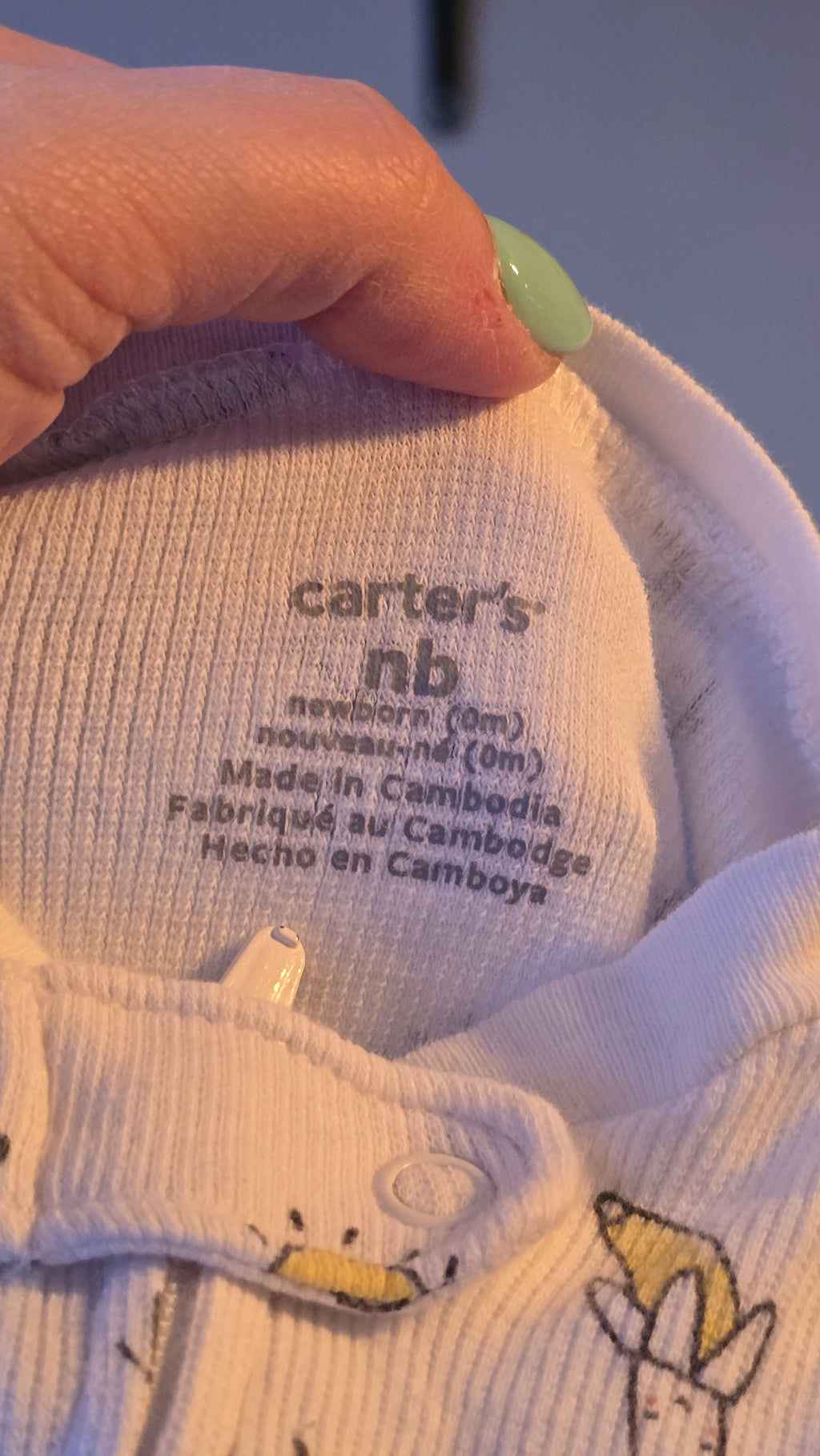 Pyjama Carter's nouveau-né