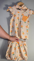 3-piece orange outfit | PL Baby | 24 months *Only washed