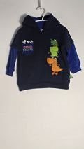 CONS VL 1 | Hoodie Dino treats | Little Tikes | 2T *Un peu pâli aux coutures